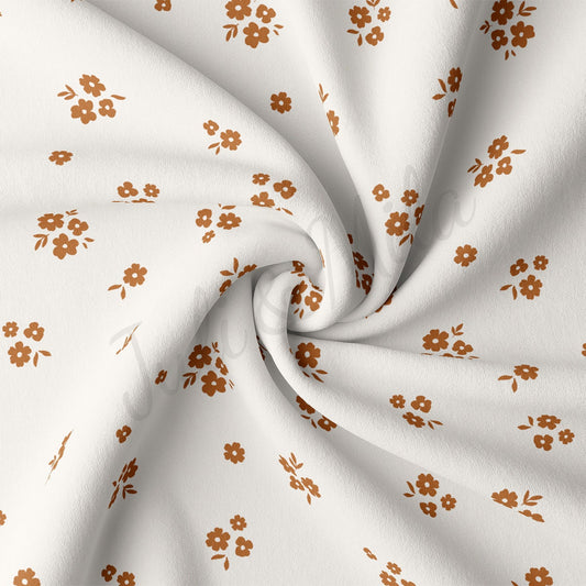 Floral DBP Fabric Double Brushed Polyester DBP2202