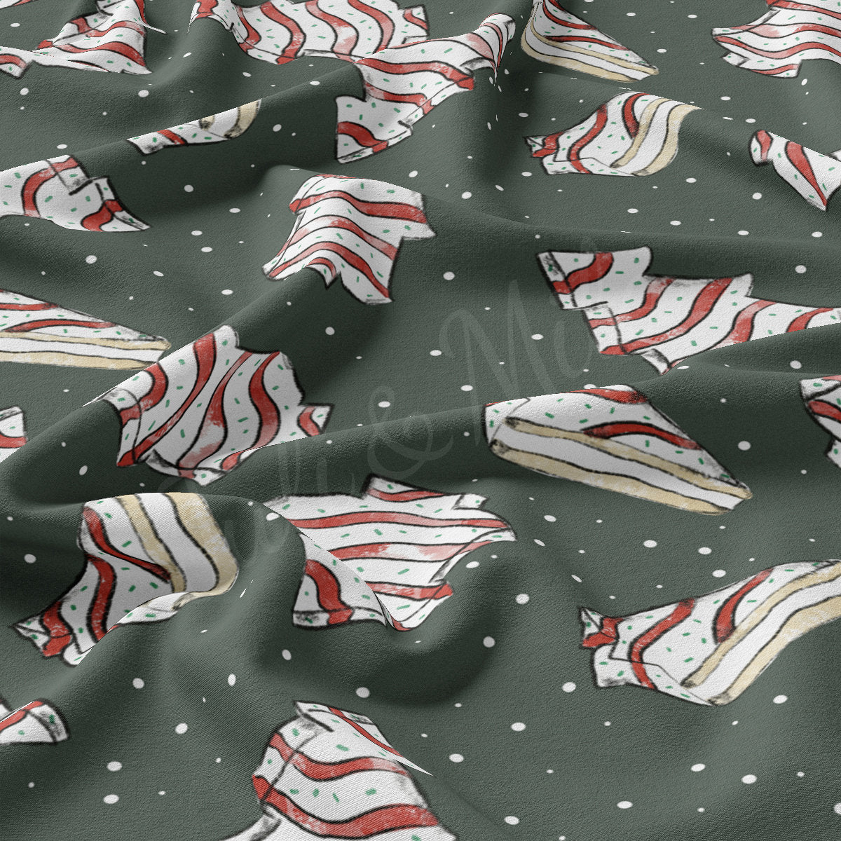 Christmas DBP Fabric Double Brushed Polyester Fabric by the Yard DBP Jersey Stretchy Soft Polyester Stretch Fabric DBP2086