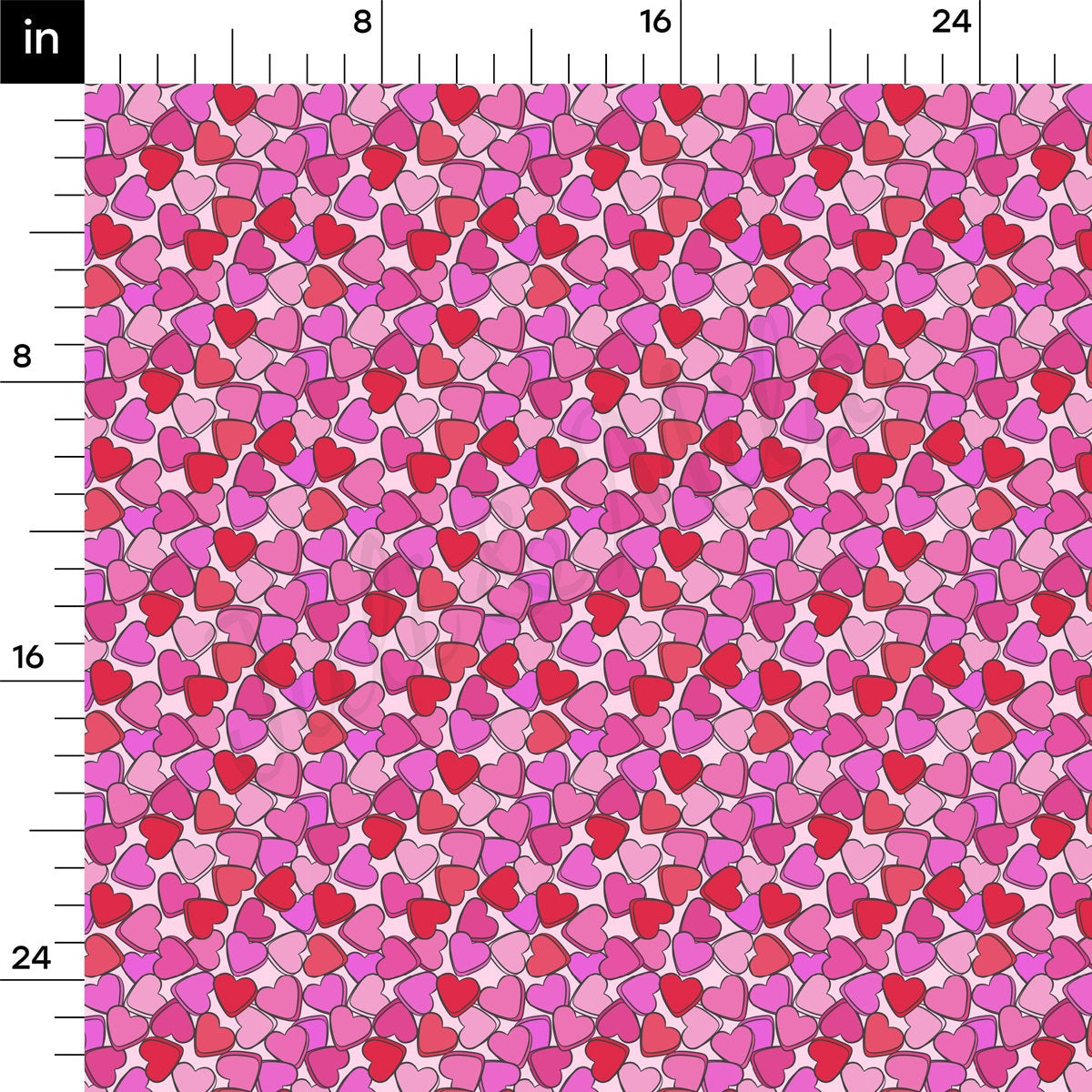 DBP Fabric Double Brushed Polyester Fabric DBP2222 Valentine's Day