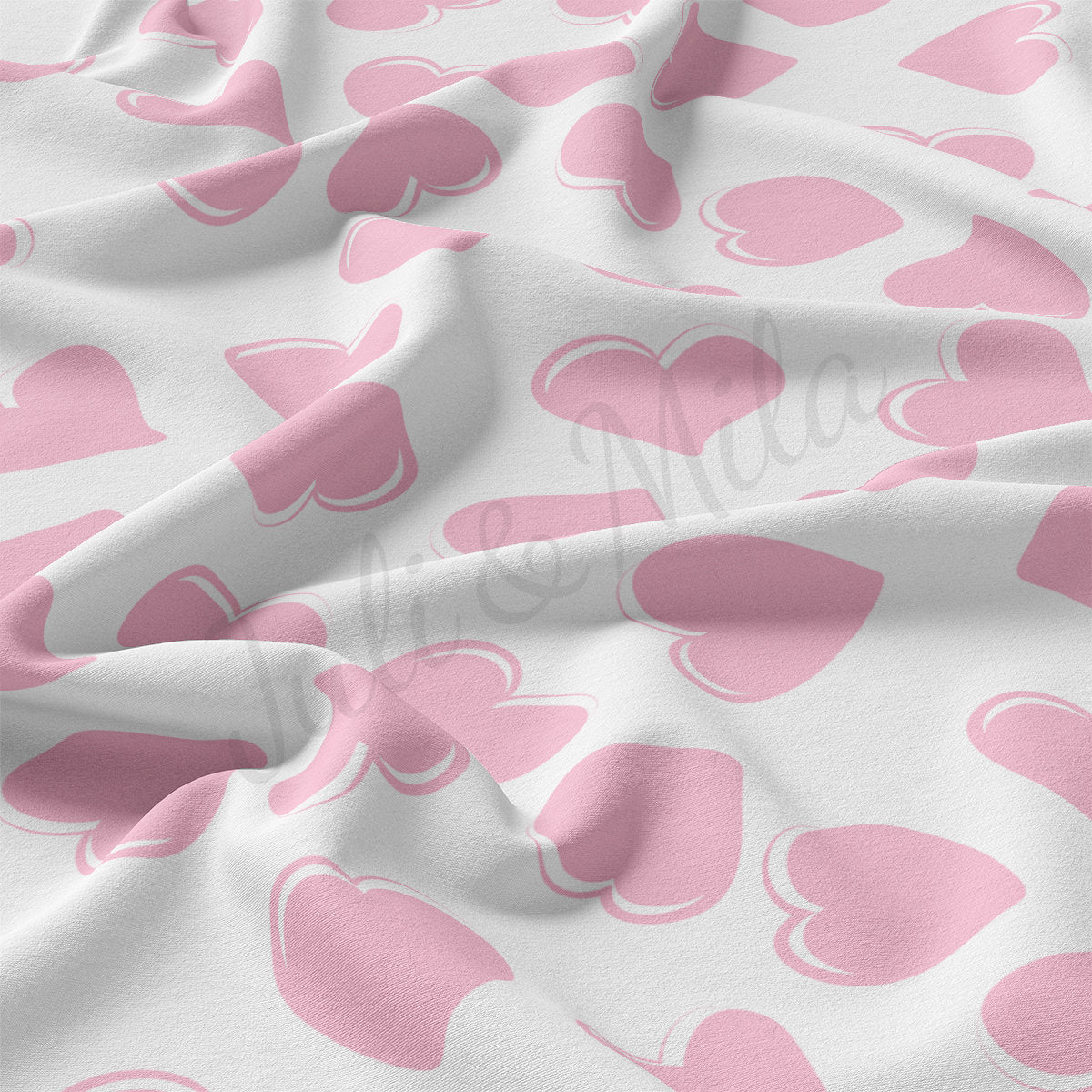DBP Fabric Double Brushed Polyester DBP2234 Valentine's Day
