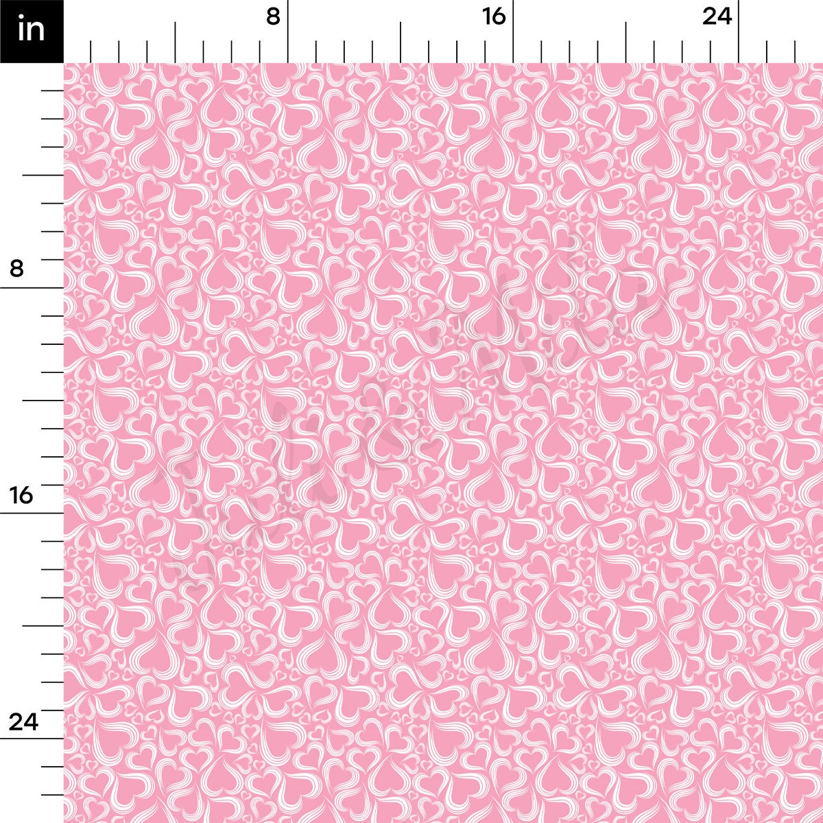 DBP Fabric Double Brushed Polyester DBP2237 Valentine's Day