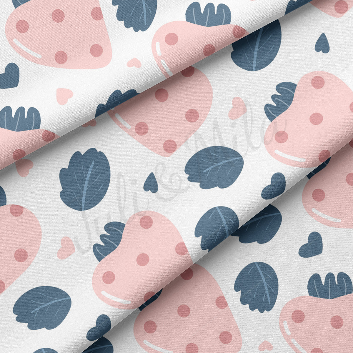DBP Fabric Double Brushed Polyester DBP2255 Strawberry