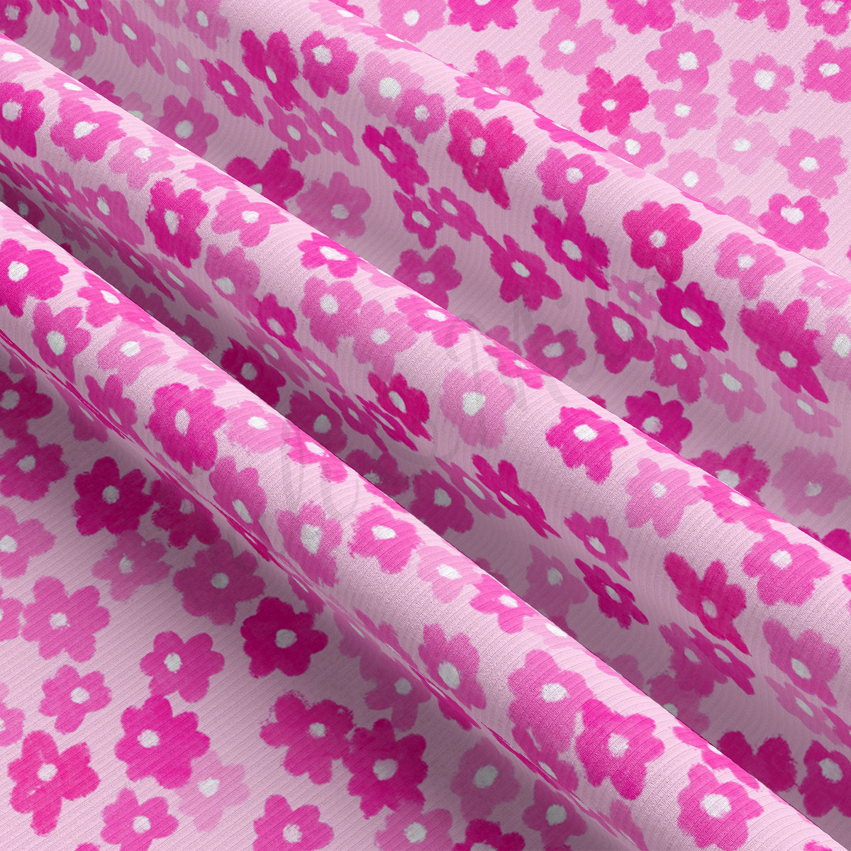 Rib Knit Fabric RBK2223 Valentine's Day