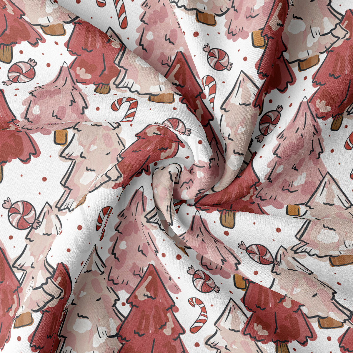 DBP Fabric Double Brushed Polyester Fabric by the Yard DBP Jersey Stretchy Soft Polyester Stretch Fabric DBP2104 Christmas