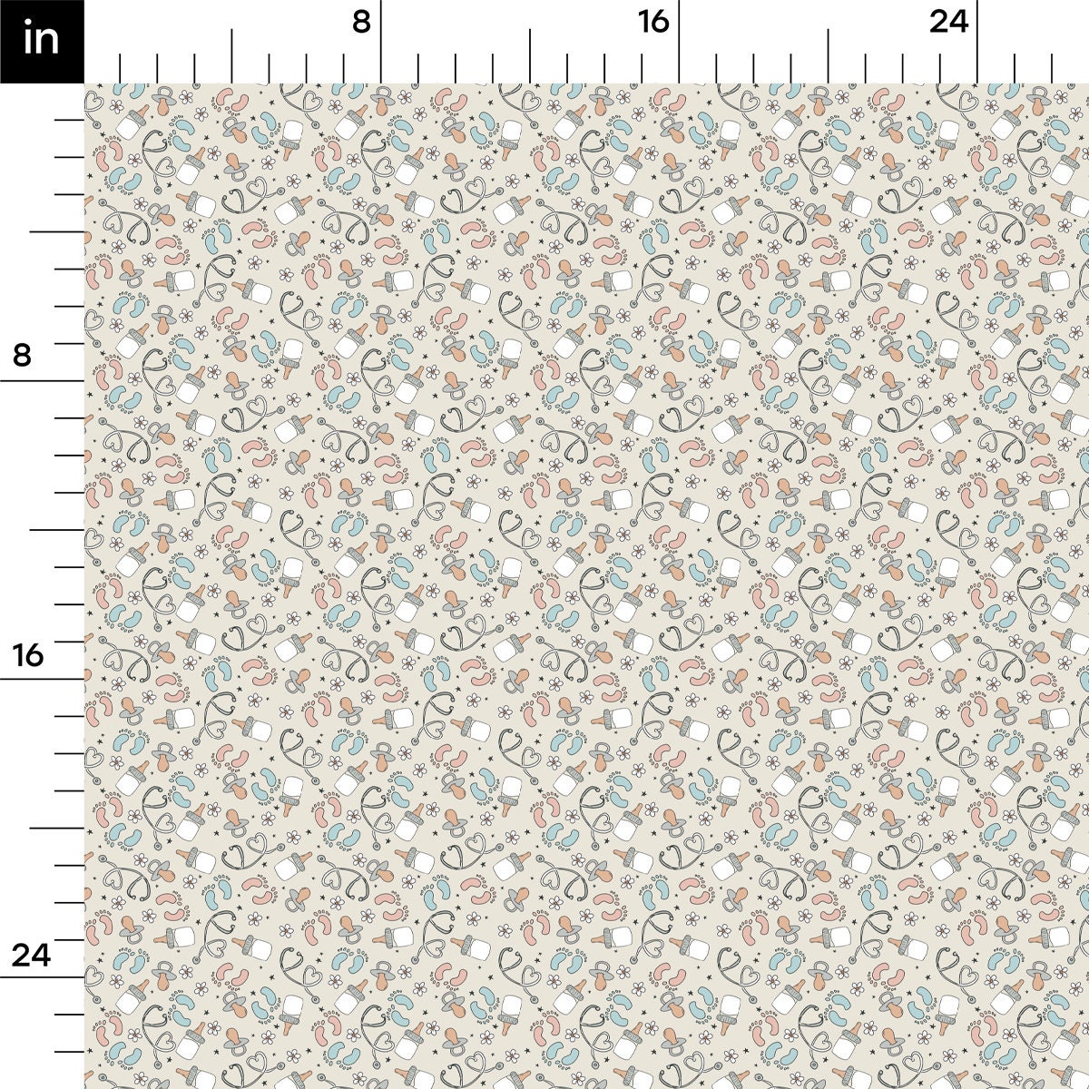 DBP Fabric Double Brushed Polyester DBP2125 Labor and Delivery L&D