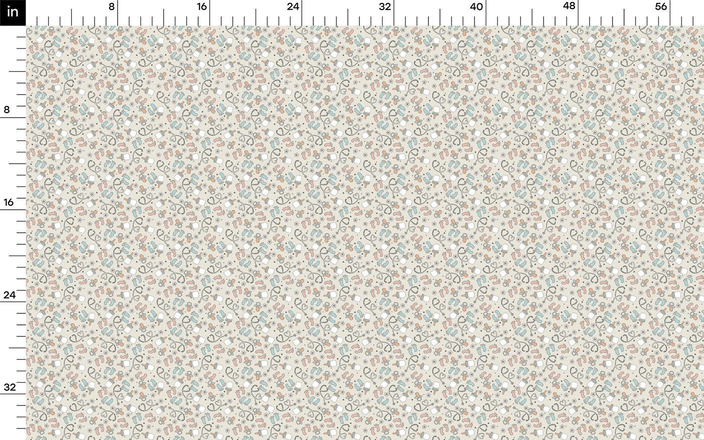 DBP Fabric Double Brushed Polyester DBP2125 Labor and Delivery L&D