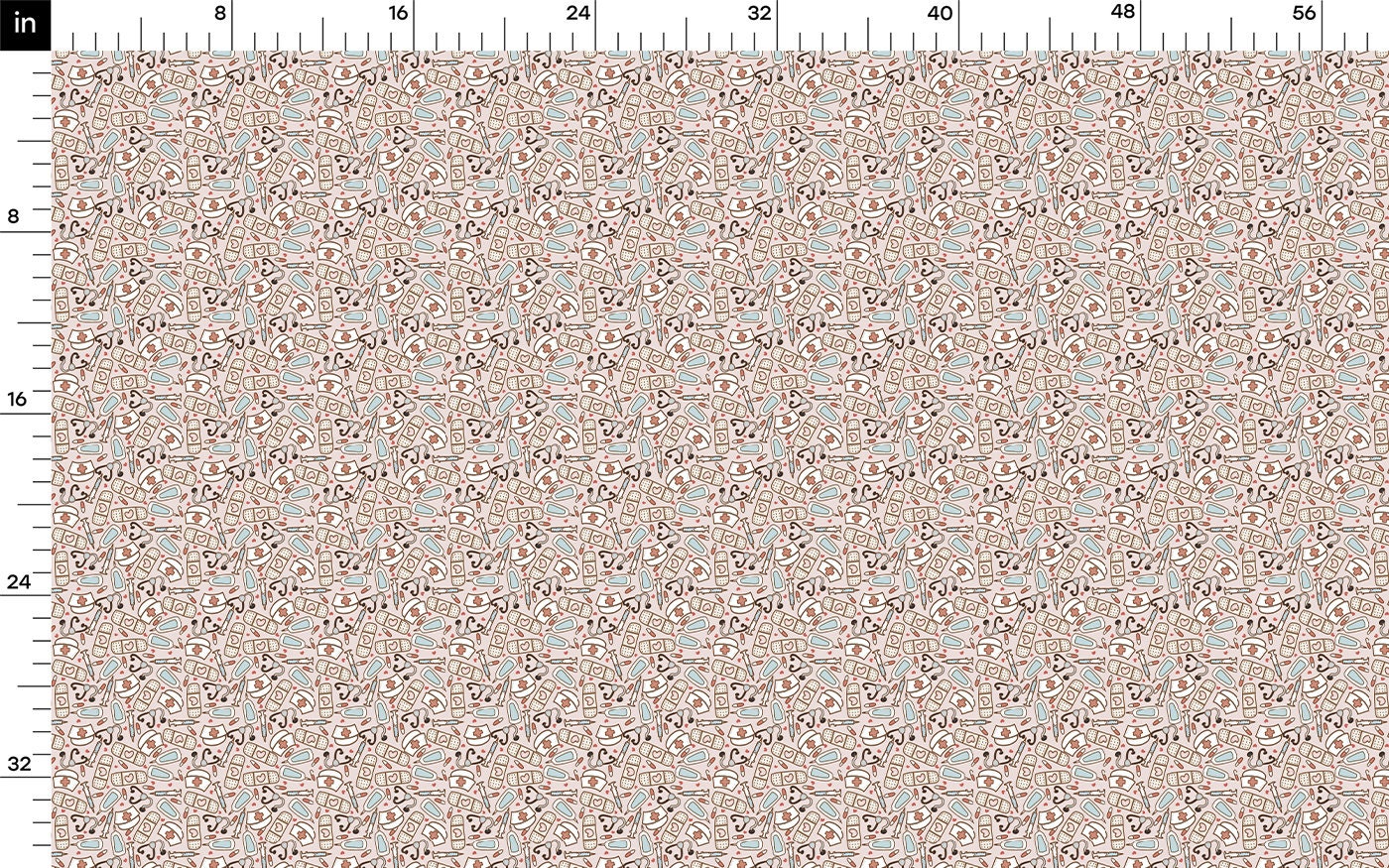 DBP Fabric Double Brushed Polyester DBP2126 Nurse