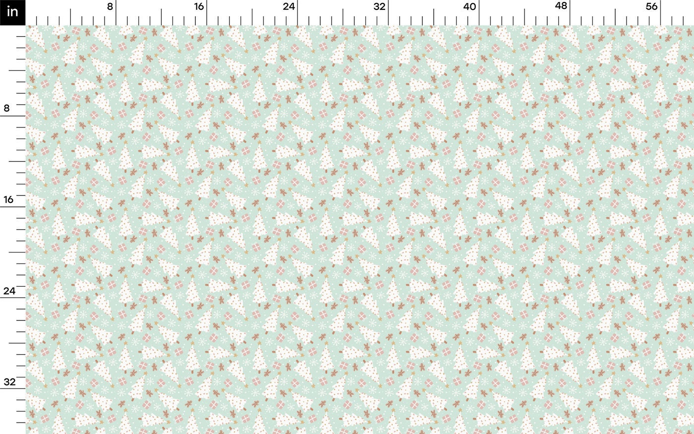 DBP Fabric Double Brushed Polyester DBP2128 Christmas