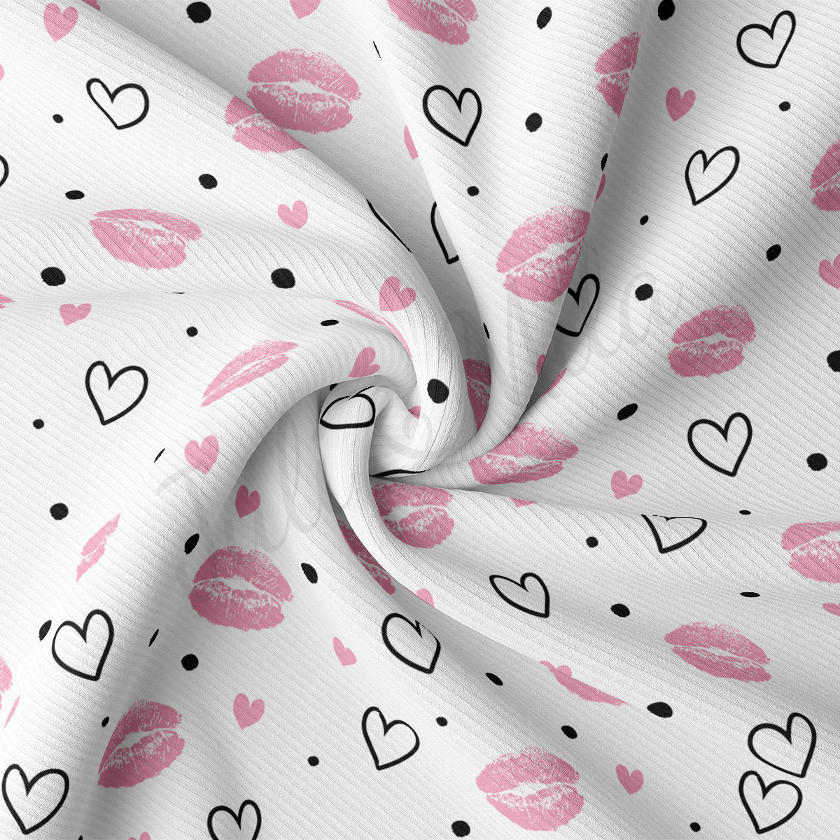 Rib Knit Fabric by the Yard Ribbed Jersey Stretchy Soft Polyester ...