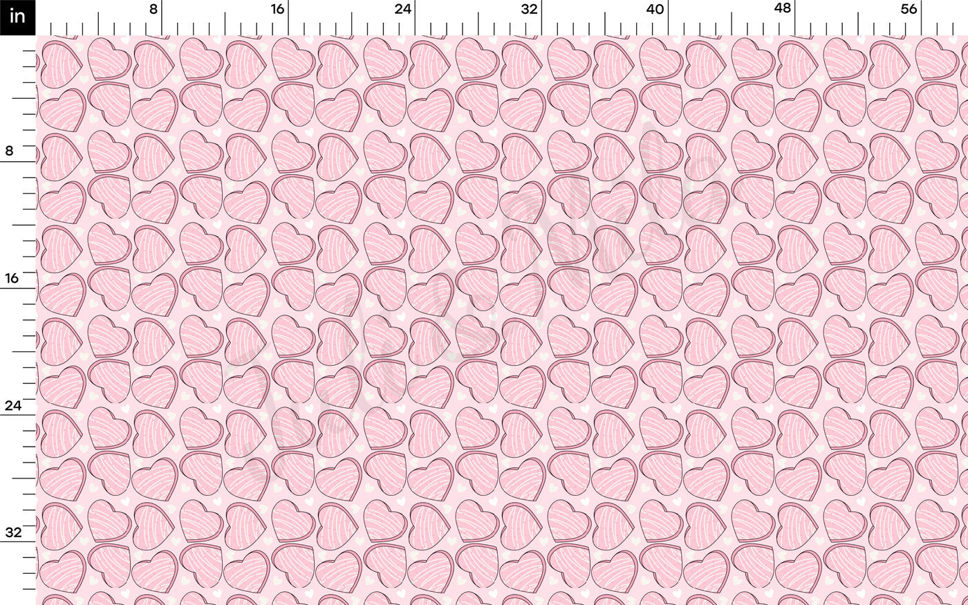 Rib Knit Fabric RBK2235 Valentine's Day