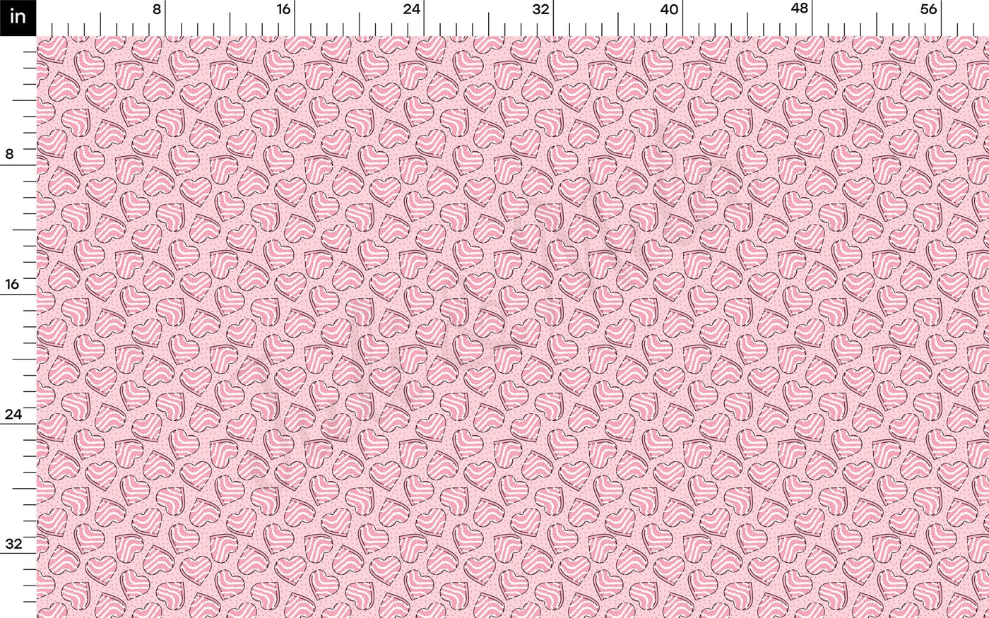 Rib Knit Fabric RBK2256 Valentine's Day