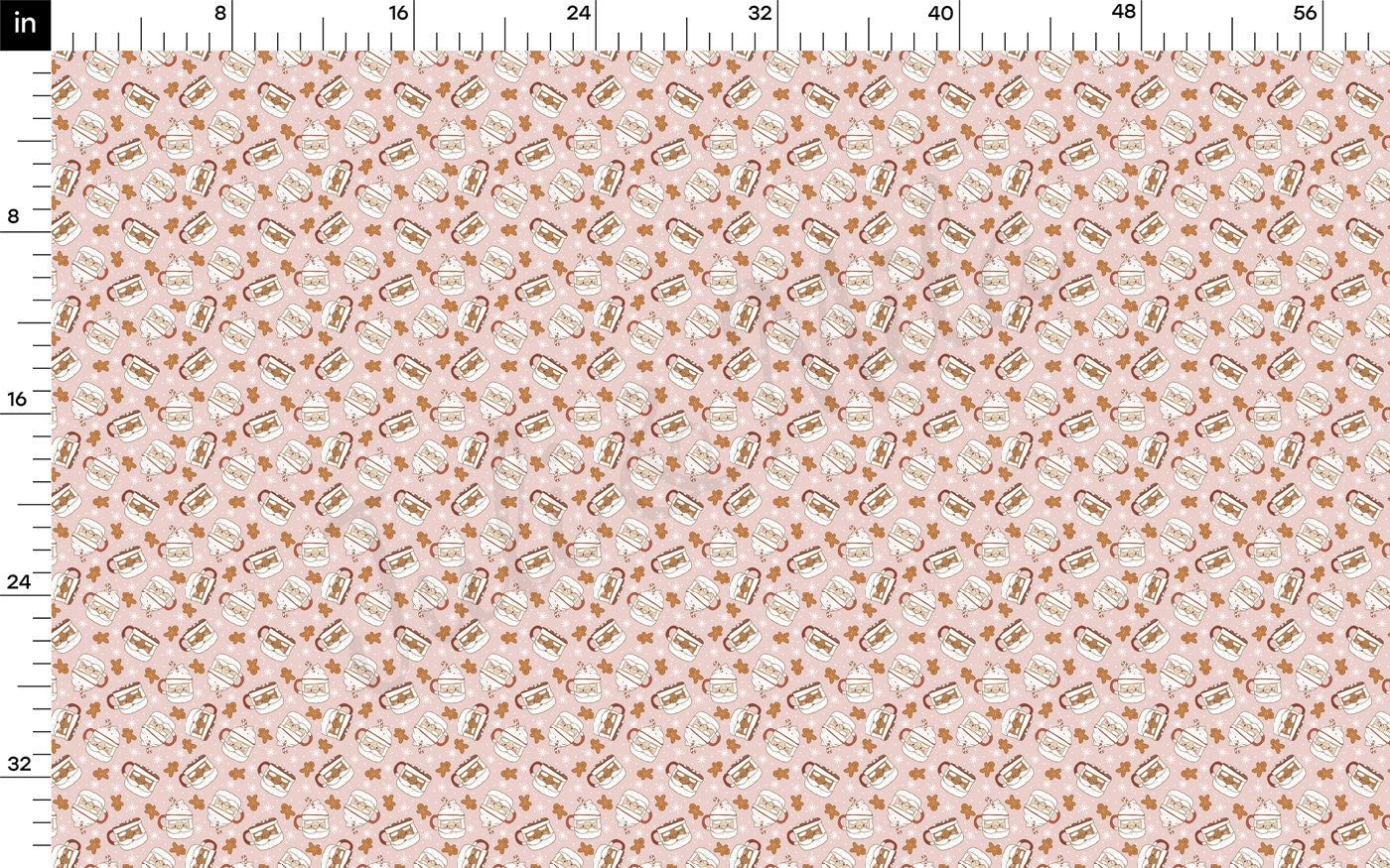 Rib Knit Fabric RBK2147 Christmas