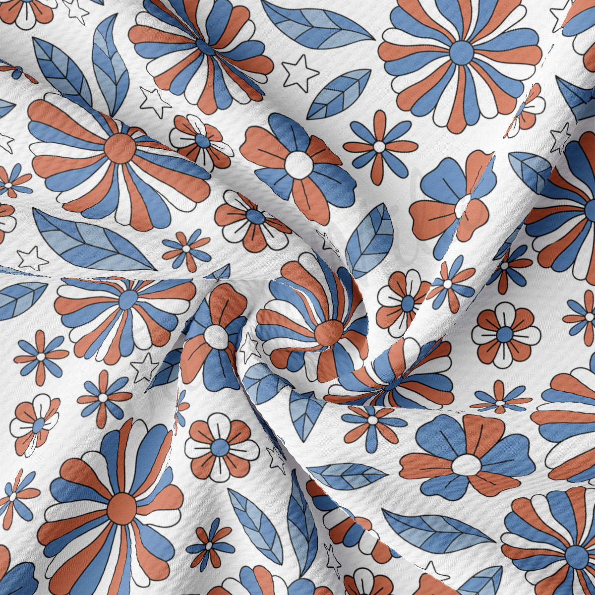 4th of July Patriotic Bullet Fabric AA2188