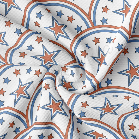 4th of July Patriotic Bullet Fabric AA2191