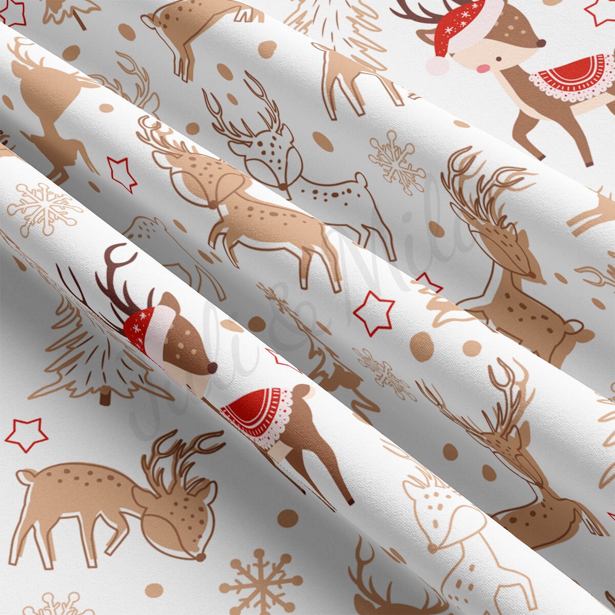 Christmas DBP Fabric Double Brushed Polyester DBP2165