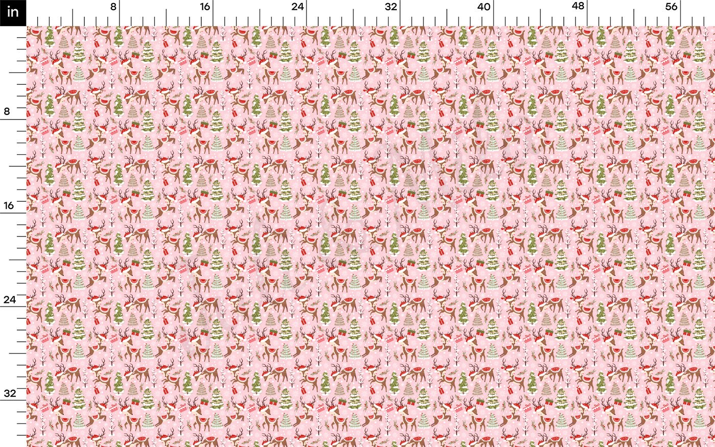 Christmas Rib Knit Fabric by the Yard Ribbed Jersey Stretchy Soft Polyester Stretch Fabric 1 Yard  RBK2182