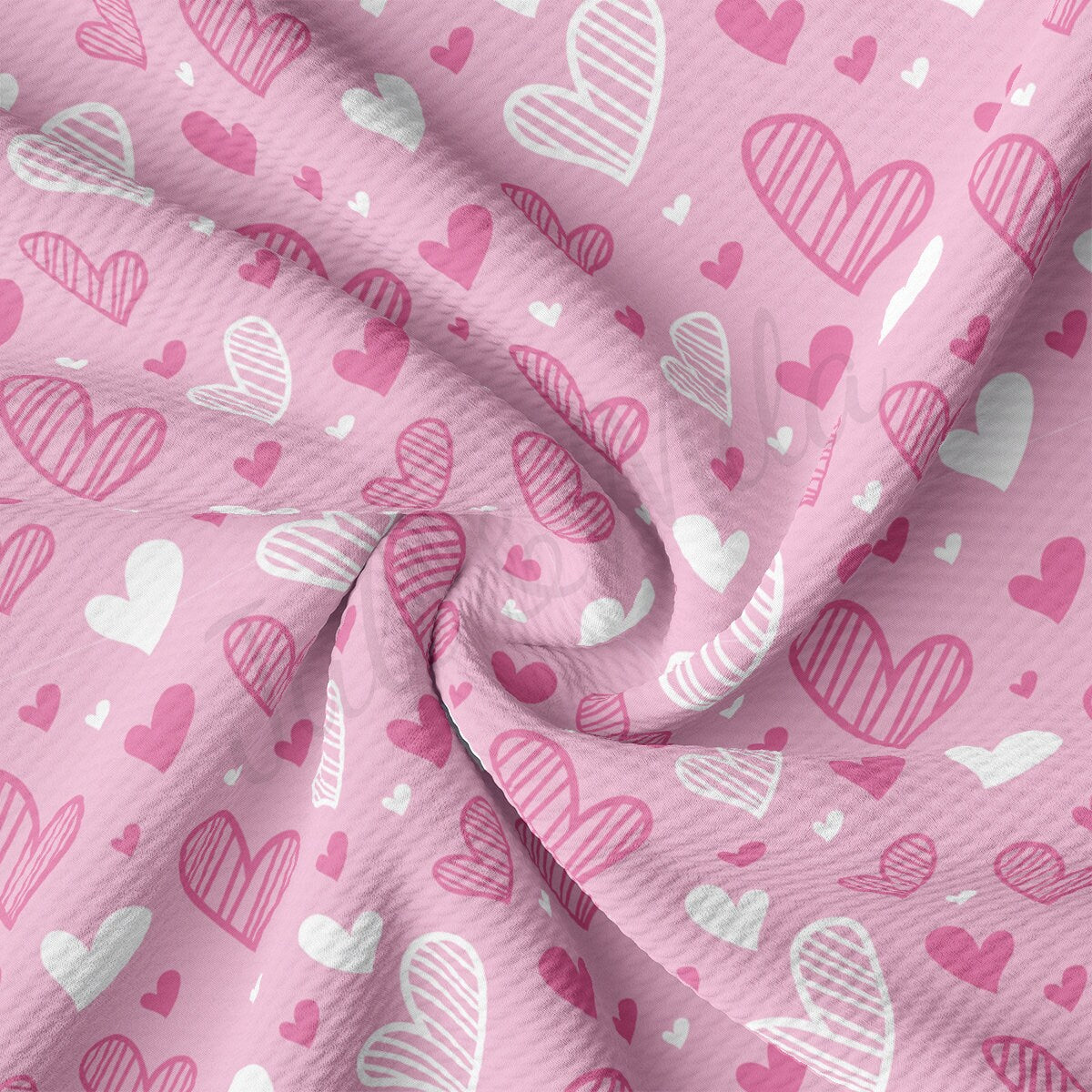 Valentines Day Liverpool Bullet Textured Fabric  AA2236