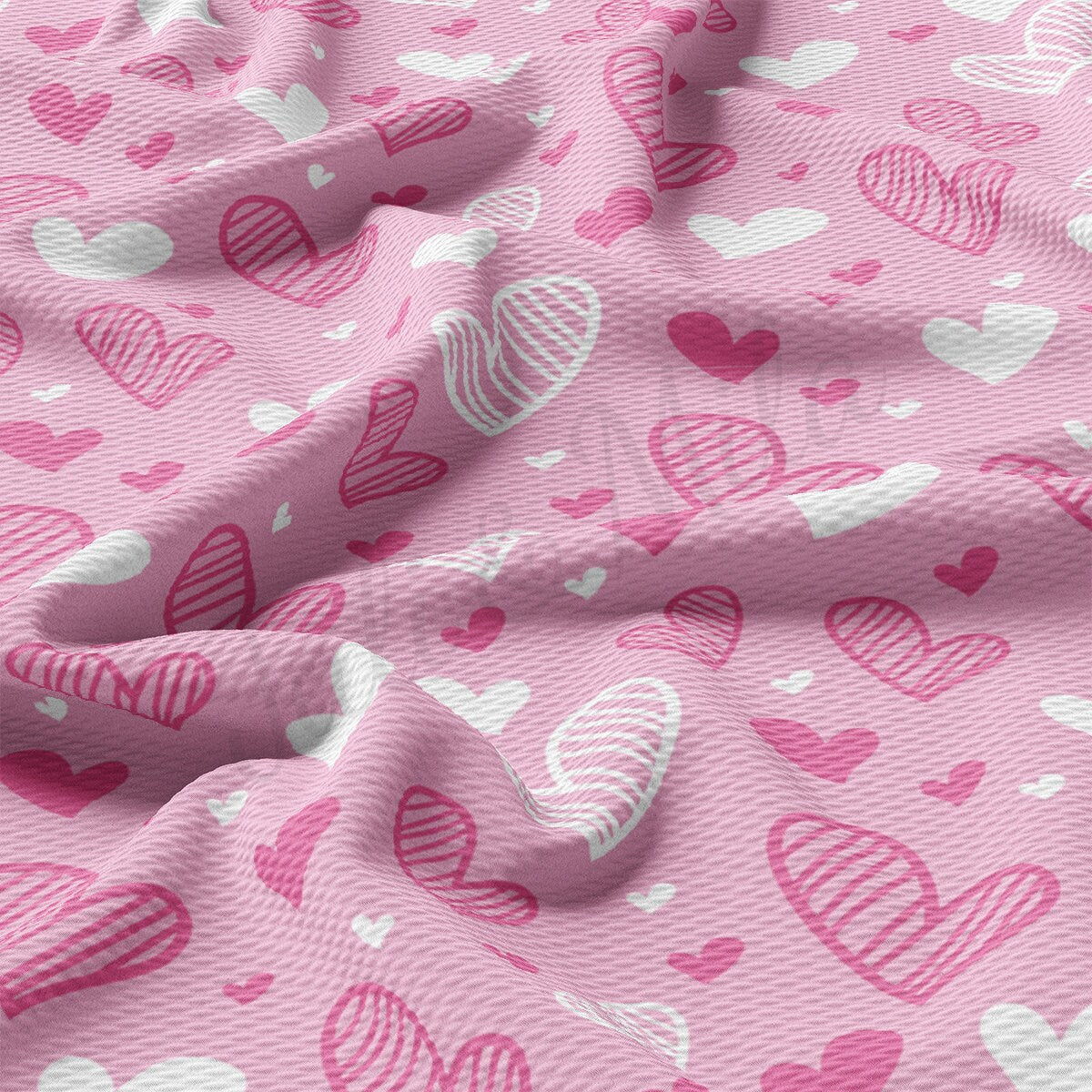 Valentines Day Liverpool Bullet Textured Fabric  AA2236