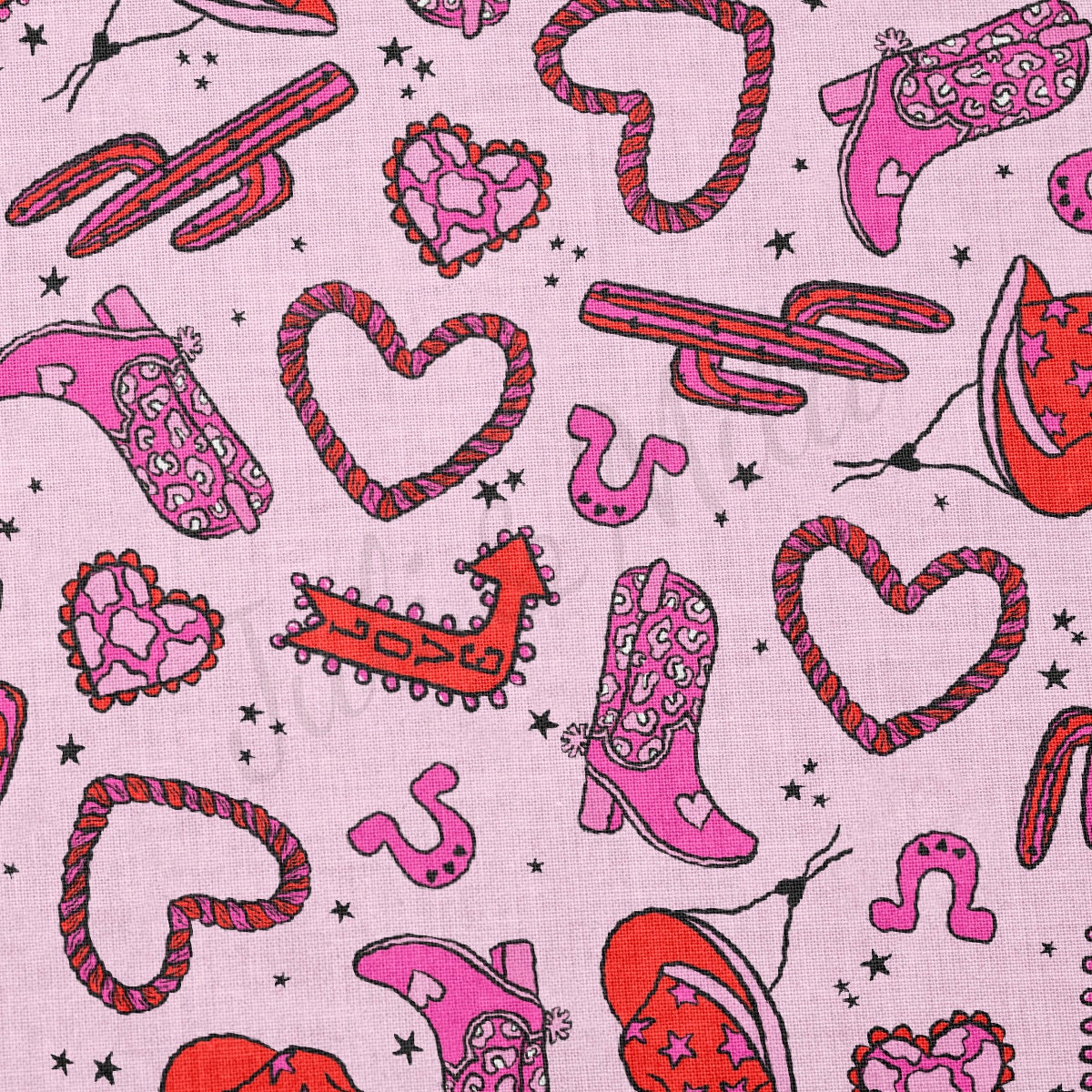 100% Cotton Fabric  CTN2214 Valentine's Day