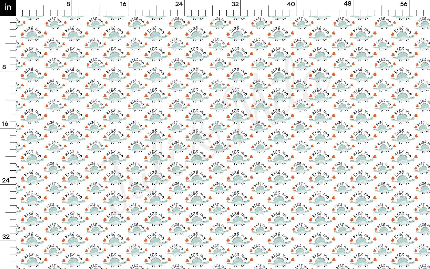 DBP Fabric Double Brushed Polyester DBP2211 Valentine's Day