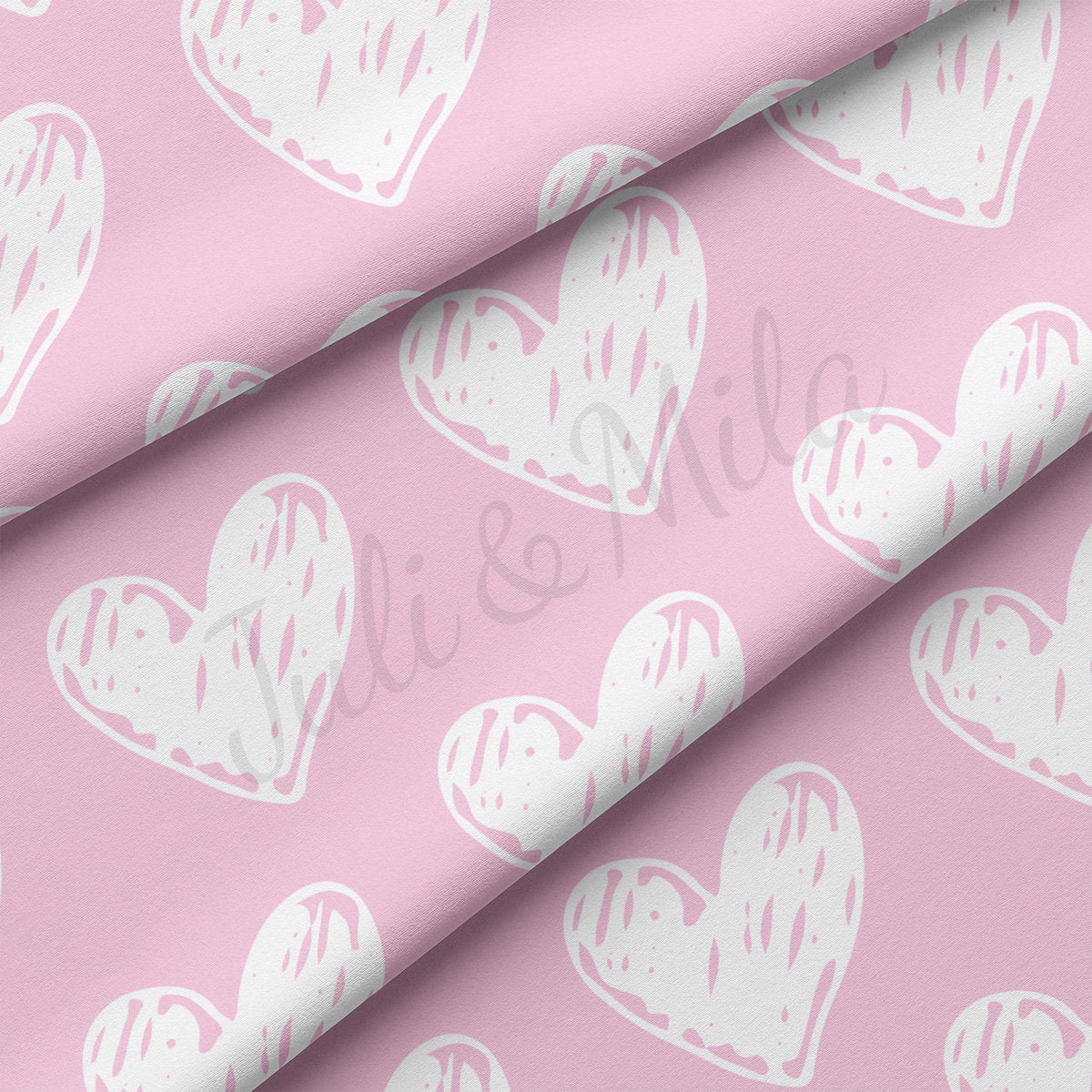 DBP Fabric Double Brushed Polyester DBP2219 Valentine's Day