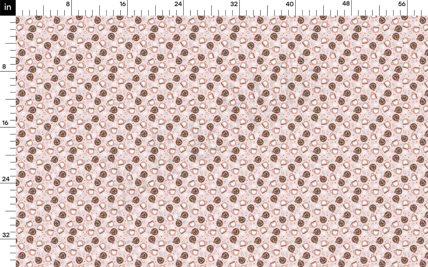 DBP Fabric Double Brushed Polyester DBP2220 Valentine's Day