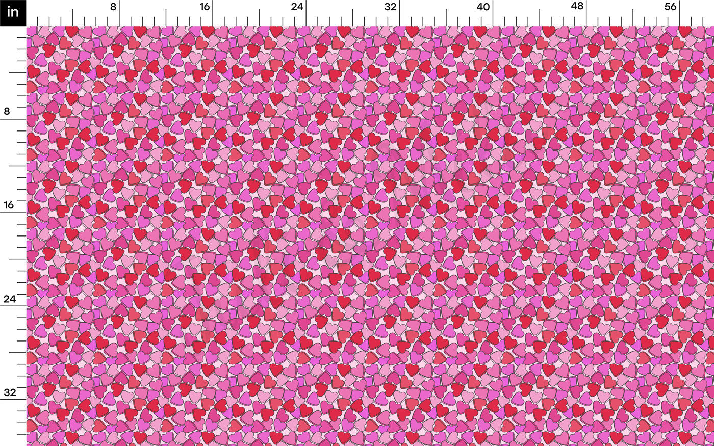 DBP Fabric Double Brushed Polyester Fabric DBP2222 Valentine's Day