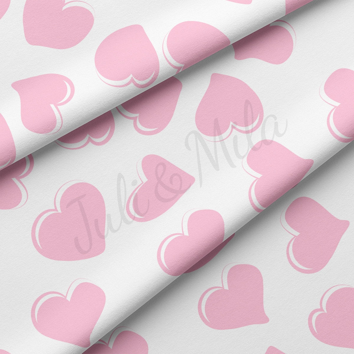 DBP Fabric Double Brushed Polyester DBP2234 Valentine's Day