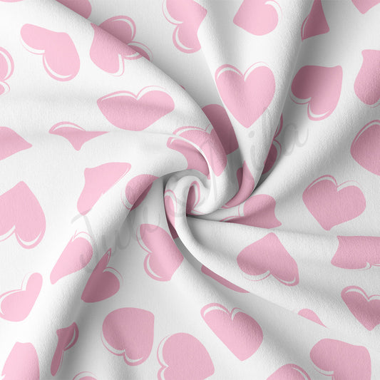 DBP Fabric Double Brushed Polyester DBP2234 Valentine's Day
