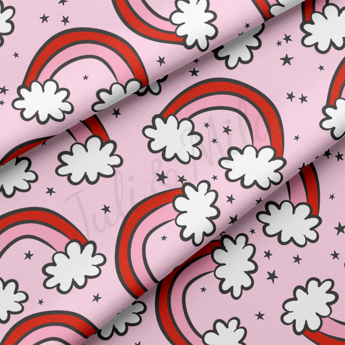 DBP Fabric Double Brushed Polyester DBP2247 Valentine's Day