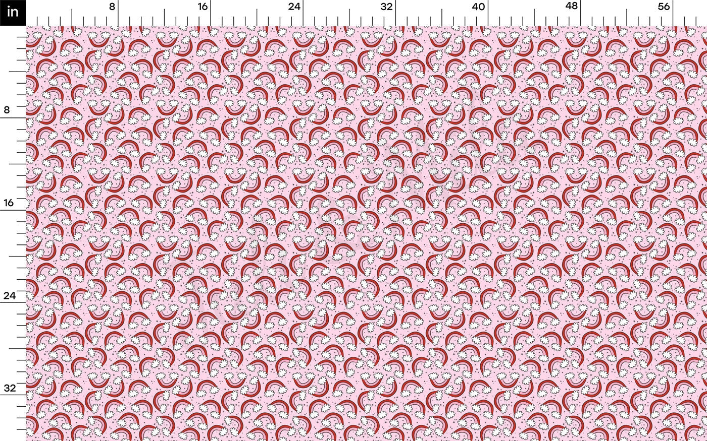 DBP Fabric Double Brushed Polyester DBP2247 Valentine's Day