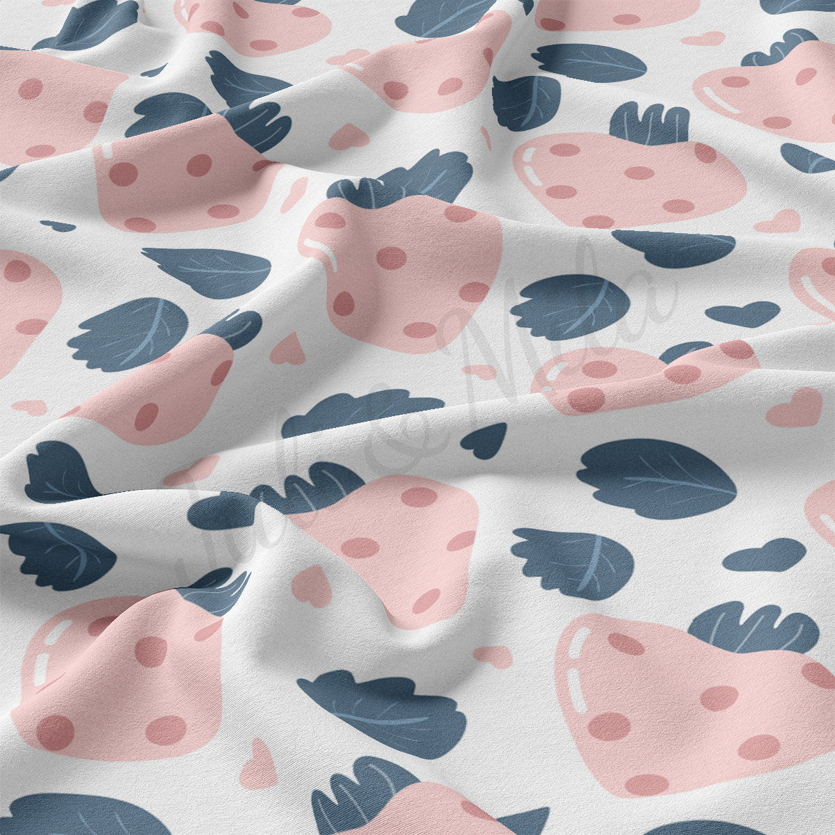DBP Fabric Double Brushed Polyester DBP2255 Strawberry