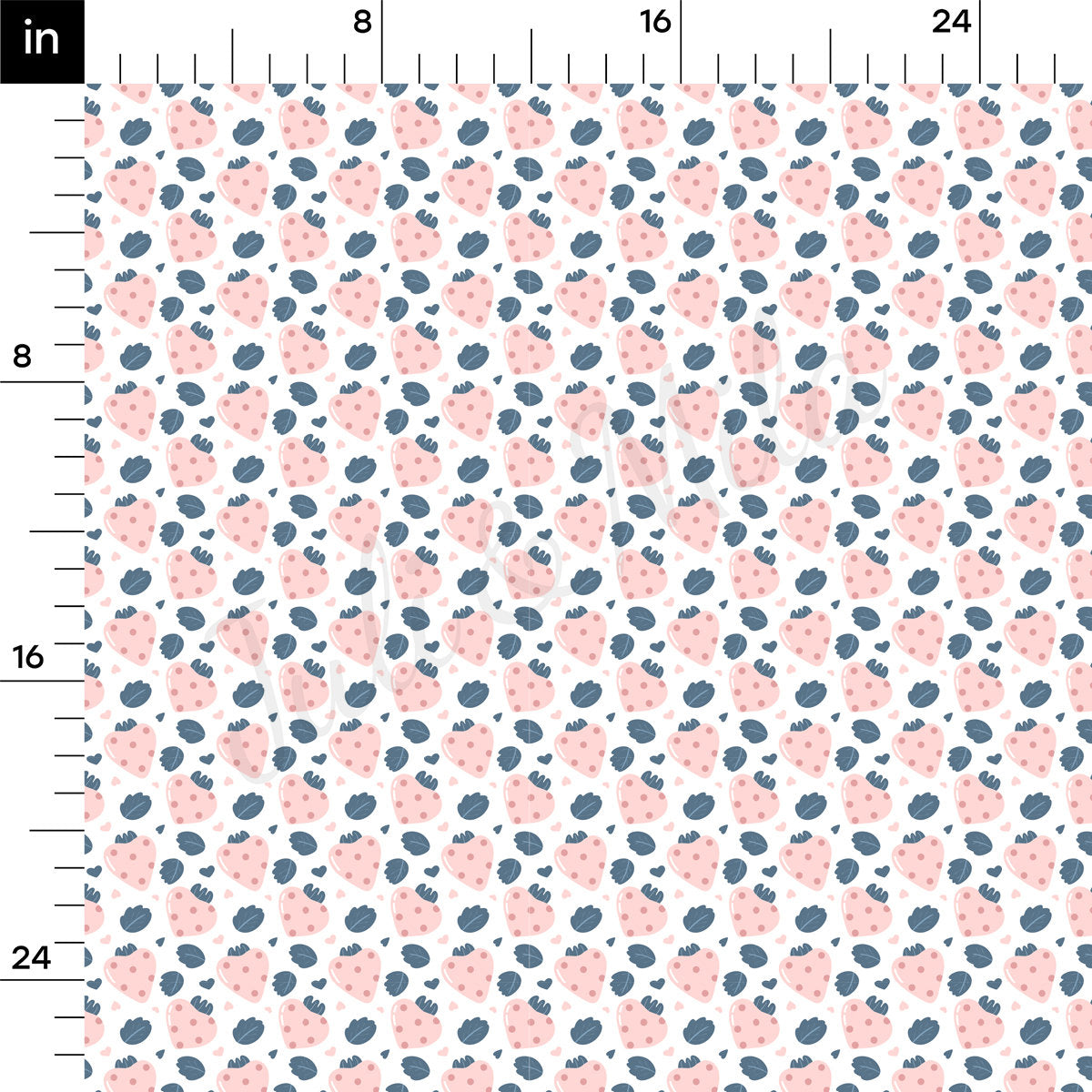 DBP Fabric Double Brushed Polyester DBP2255 Strawberry