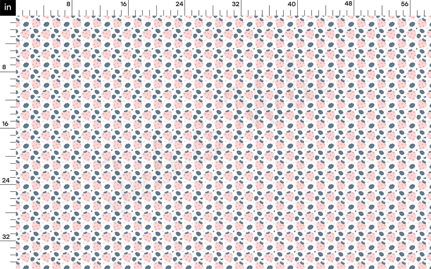 DBP Fabric Double Brushed Polyester DBP2255 Strawberry