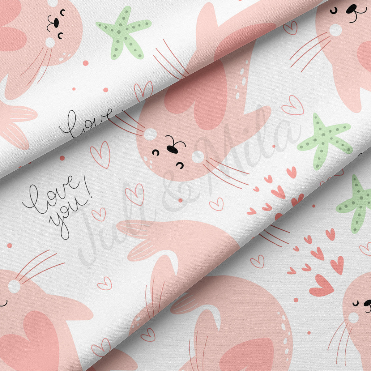 DBP Fabric Double Brushed Polyester DBP2258 Valentine's Day