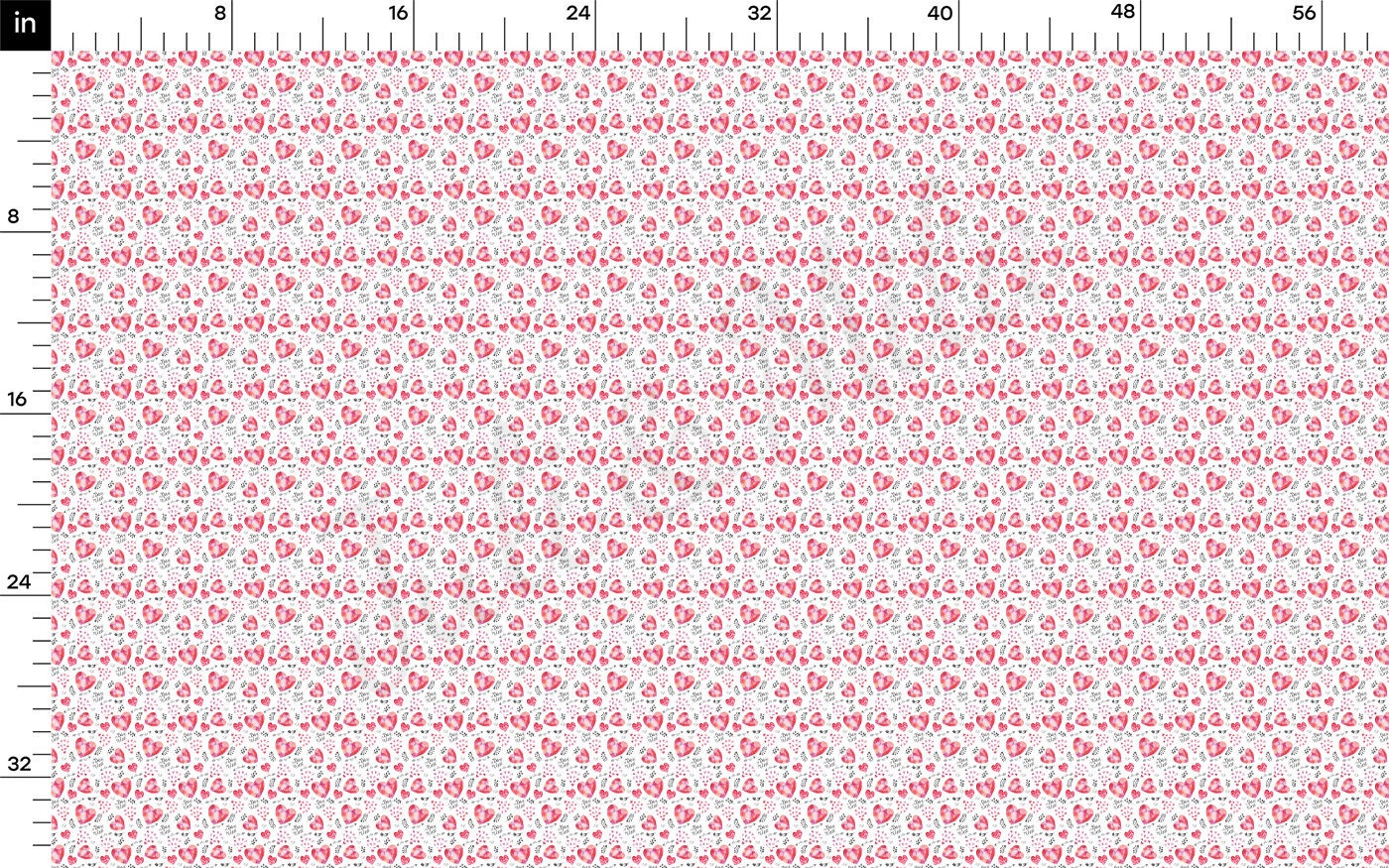 DBP Fabric Double Brushed Polyester Fabric DBP2259 Valentine's Day