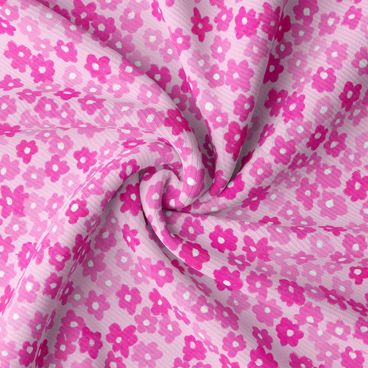 Rib Knit Fabric RBK2223 Valentine's Day