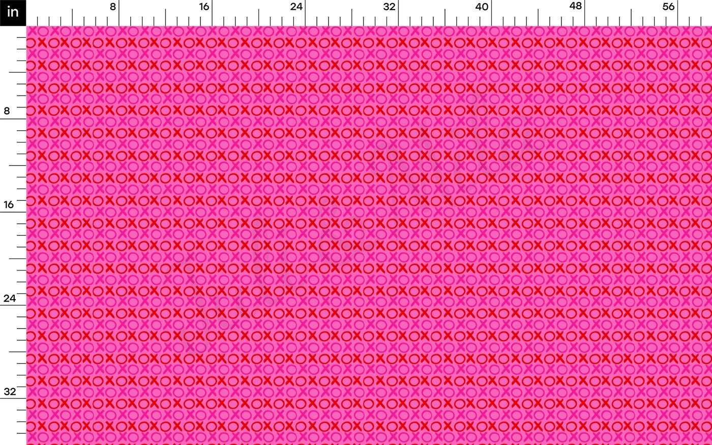 Rib Knit Fabric  RBK2224 Valentine's Day