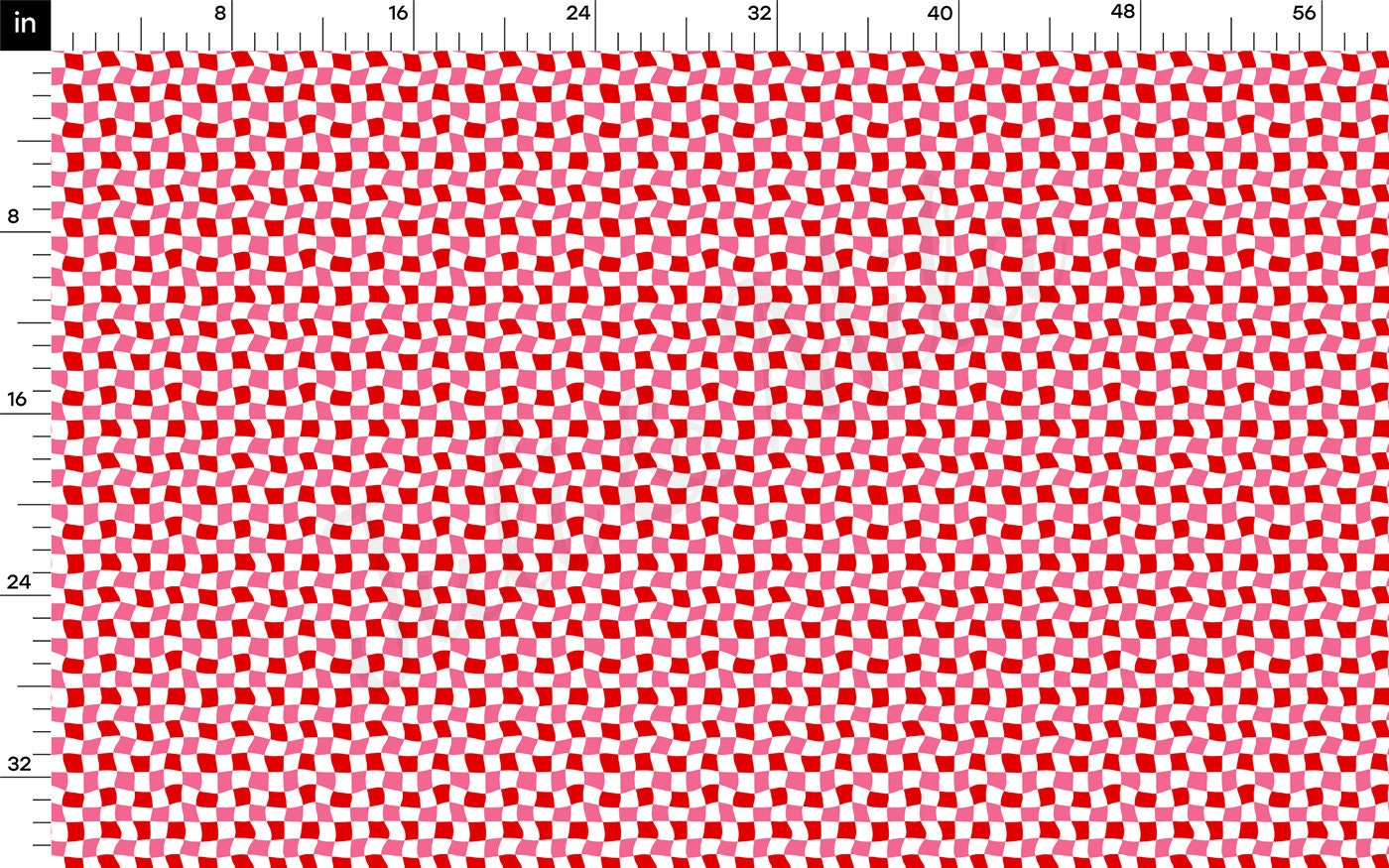Rib Knit Fabric RBK2239 Valentine's Day