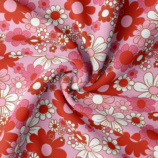Rib Knit Fabric  RBK2241 Valentine's Day