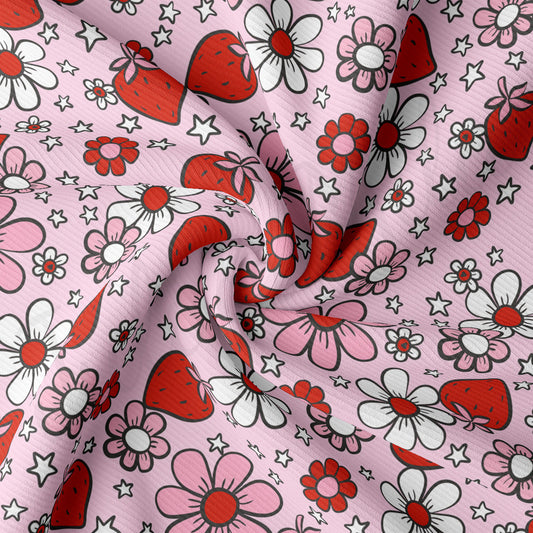 Rib Knit Fabric RBK2248 Valentine's Day