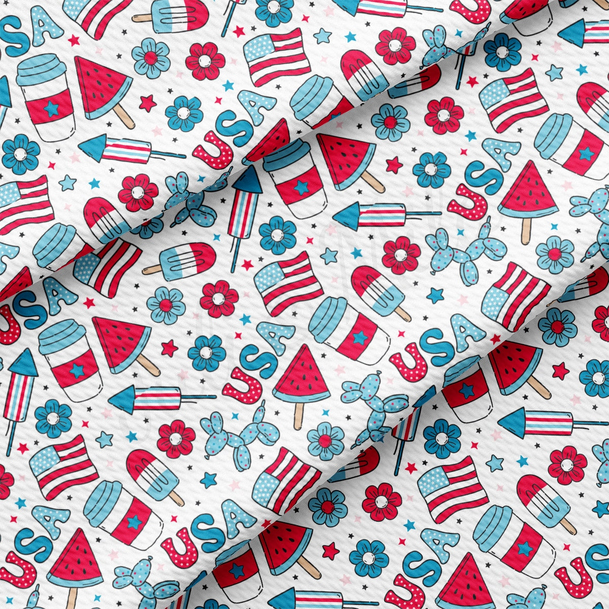 Bullet Fabric AA2296 Patriotic 4th of July