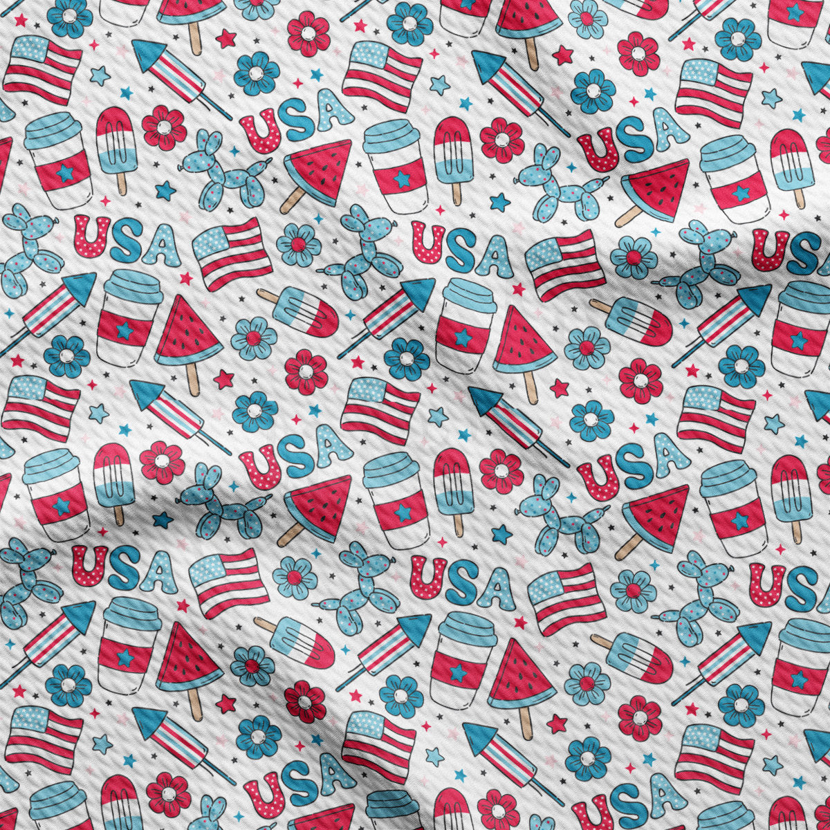 Bullet Fabric AA2296 Patriotic 4th of July
