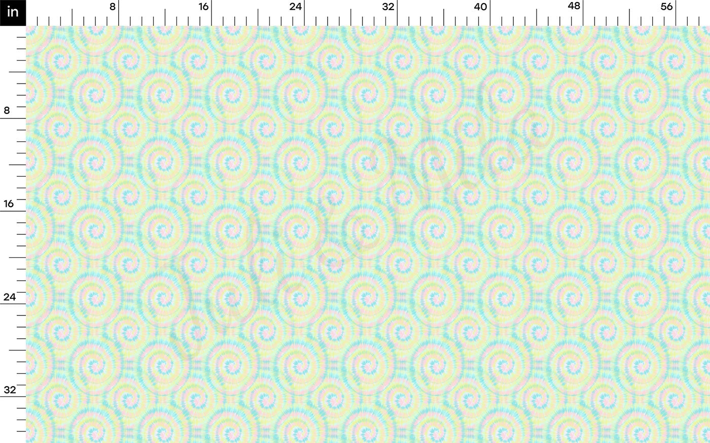 100% Cotton Fabric CTN2261 Tie Dye