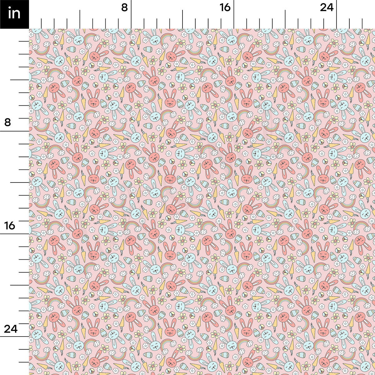 100% Cotton Fabric CTN2272 Easter