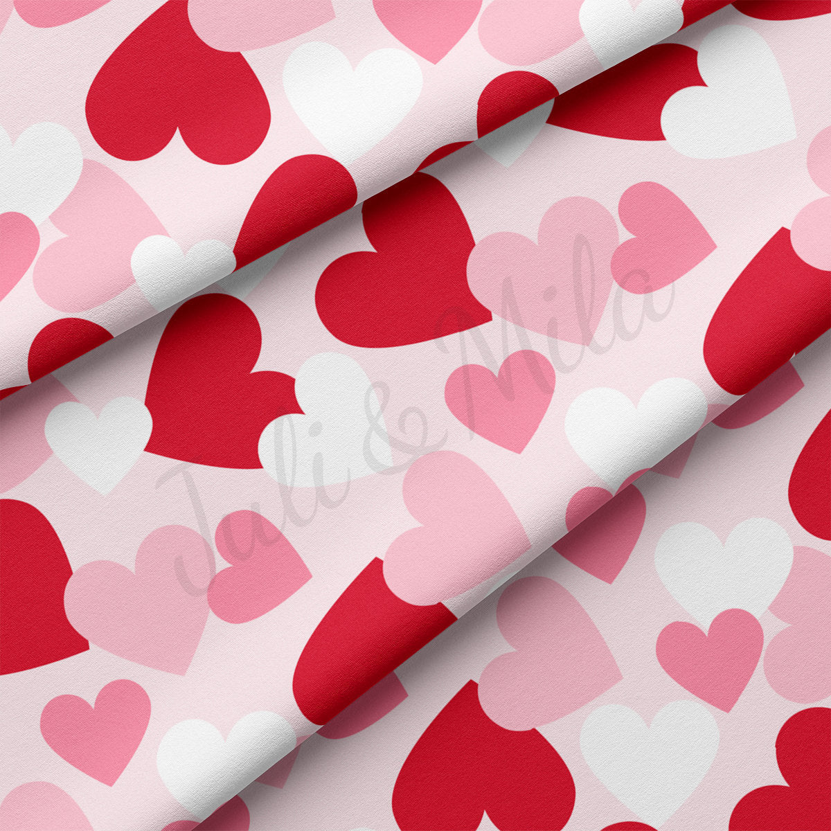 DBP Fabric Double Brushed Polyester Fabric DBP2278 Valentine's Day