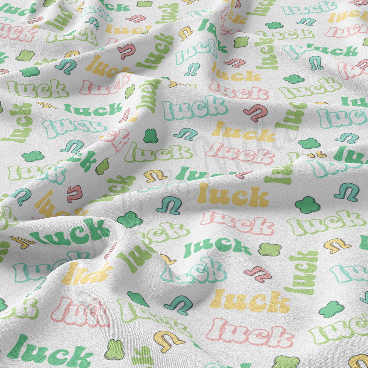 DBP Fabric Double Brushed Polyester DBP2283 St. Patrick's Day