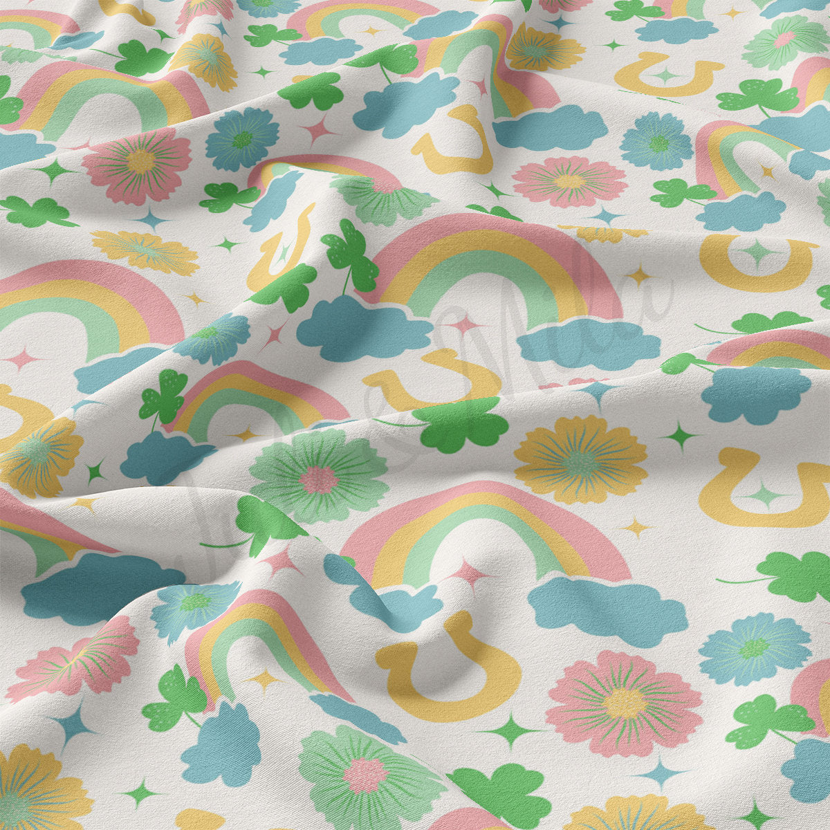 DBP Fabric Double Brushed Polyester DBP2285 St. Patrick's Day