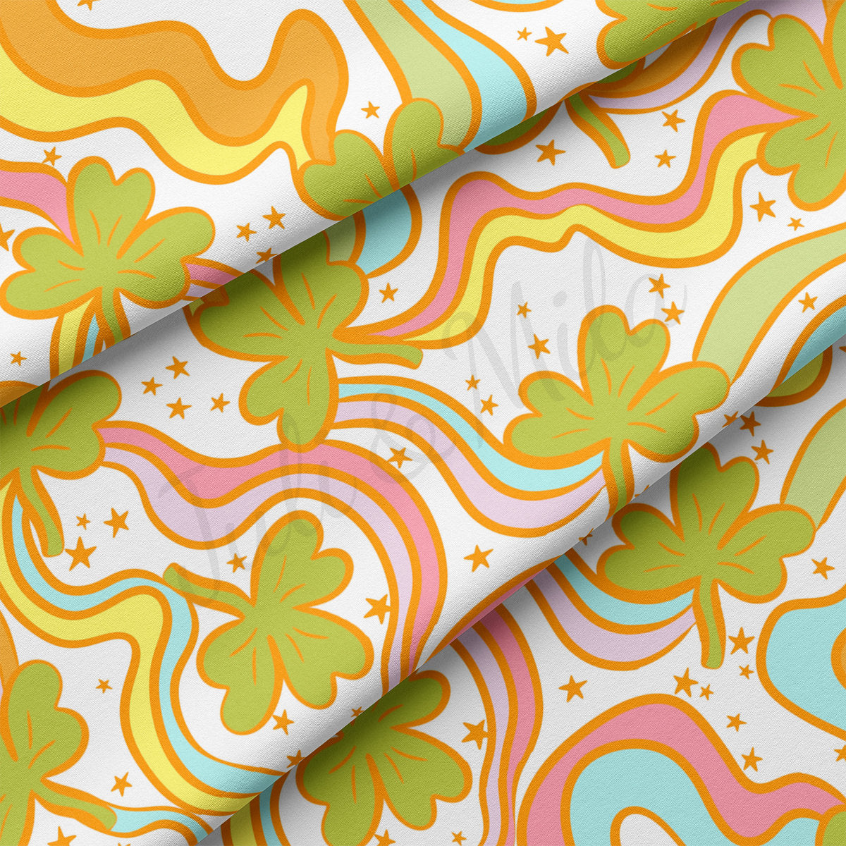DBP Fabric Double Brushed Polyester DBP2293 St. Patrick's Day