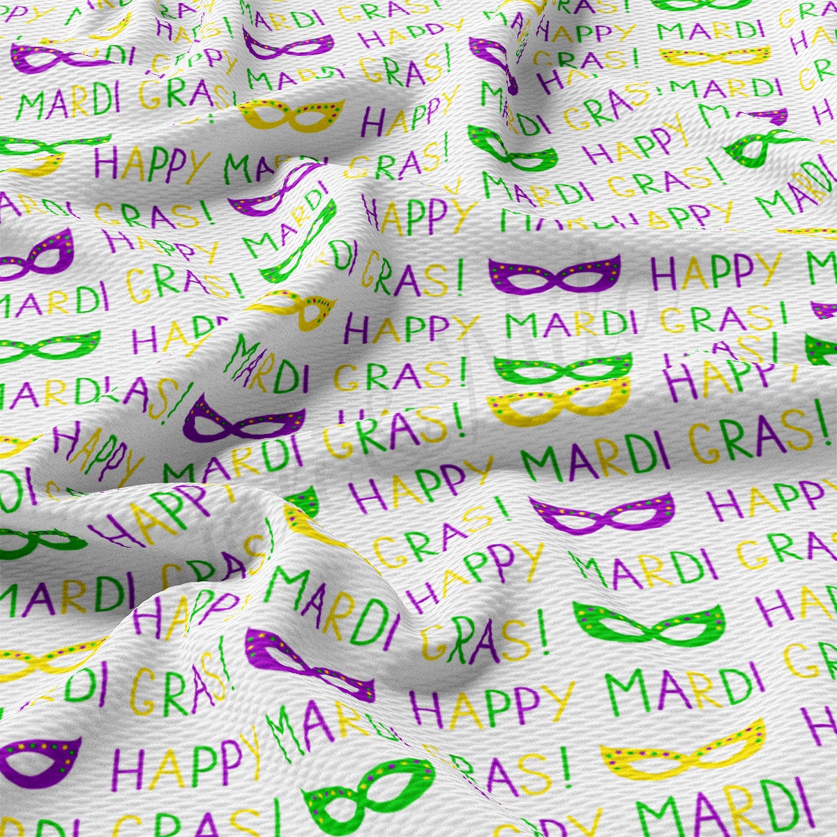 Mardi Gras Bullet Fabric AA2351